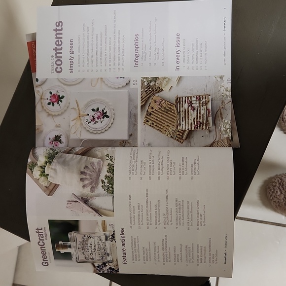 Greencraft Magazine Winter 2024 Latest Issue Stampington & Co. - Picture 2 of 6